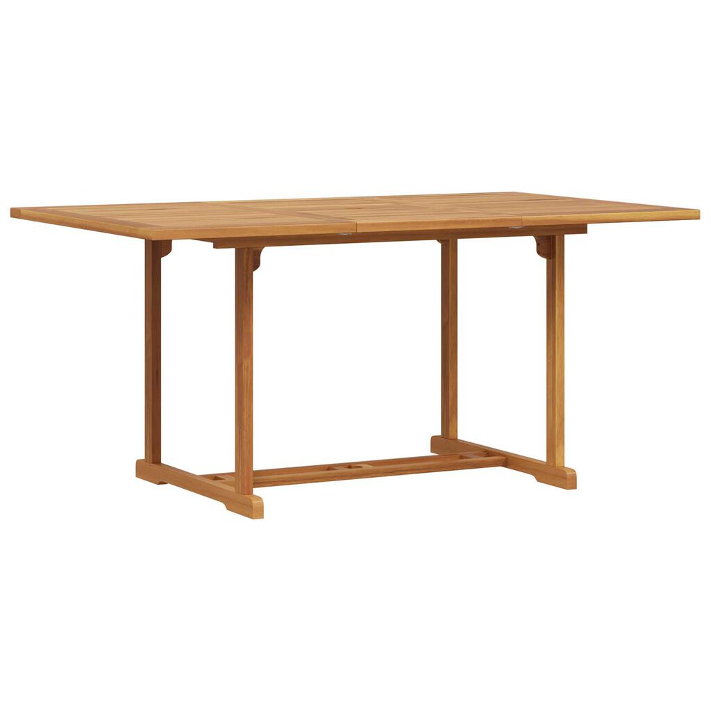 vidaXL Σέτ φαγητού για κήπο 5 pcs Καστανό Μασίφ ξύλο teak