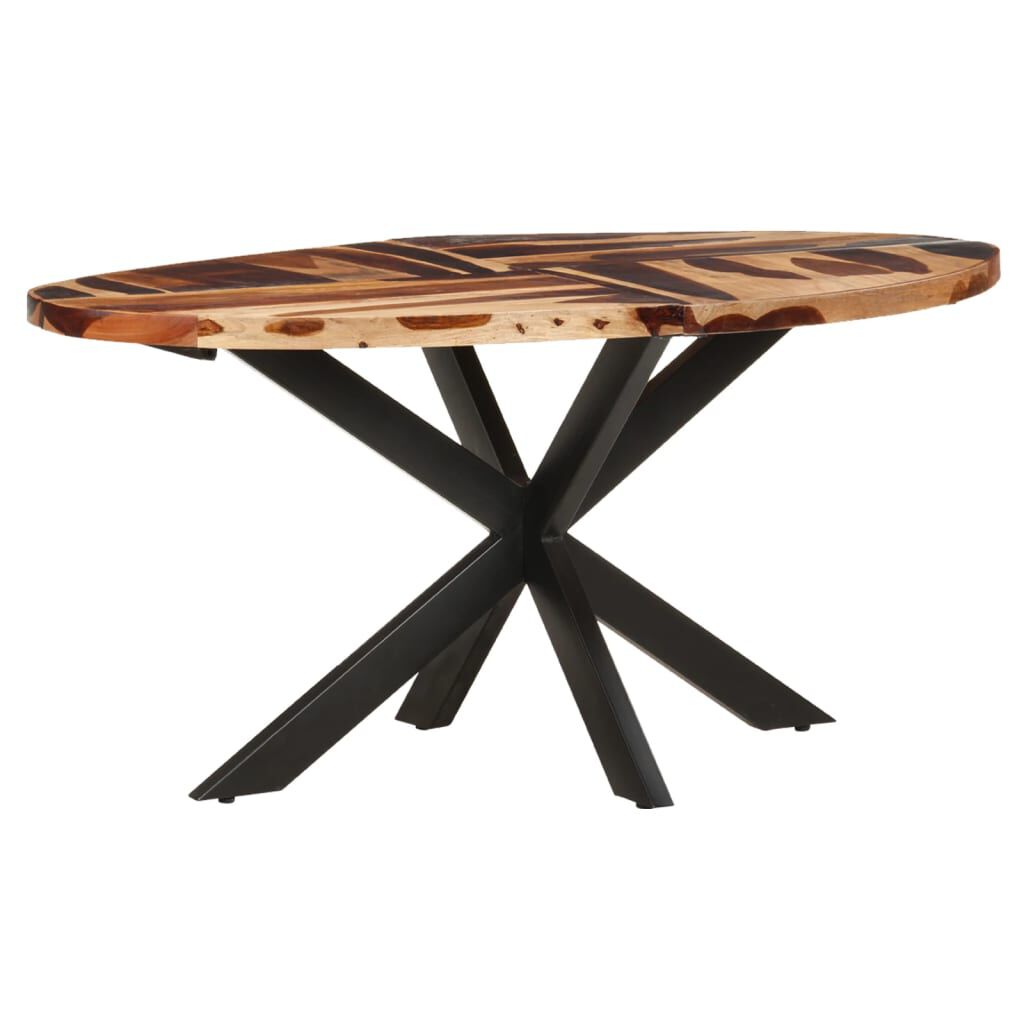 vidaXL Τραπεζαρία 160 x 90 x 75 εκ. από Μασίφ Ξύλο Ακακίας