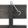 vidaXL Πλαίσιο Τριπλό για Κάδους 210x75x121 εκ. Βαμμένο Μασίφ Πεύκο