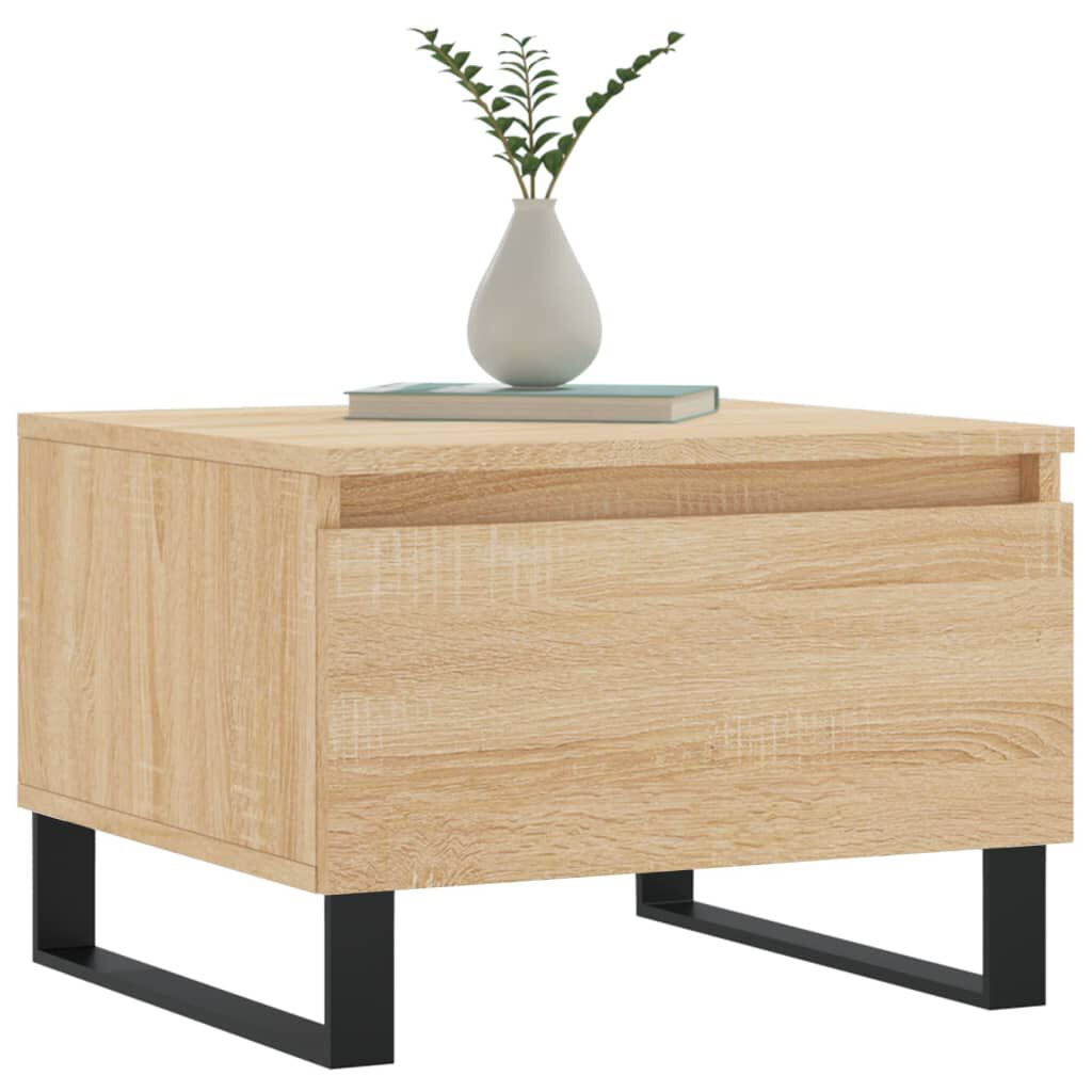 vidaXL Τραπεζάκια Σαλονιού 2 τεμ. Sonoma Δρυς 50x46x35 εκ. Επεξ. Ξύλο