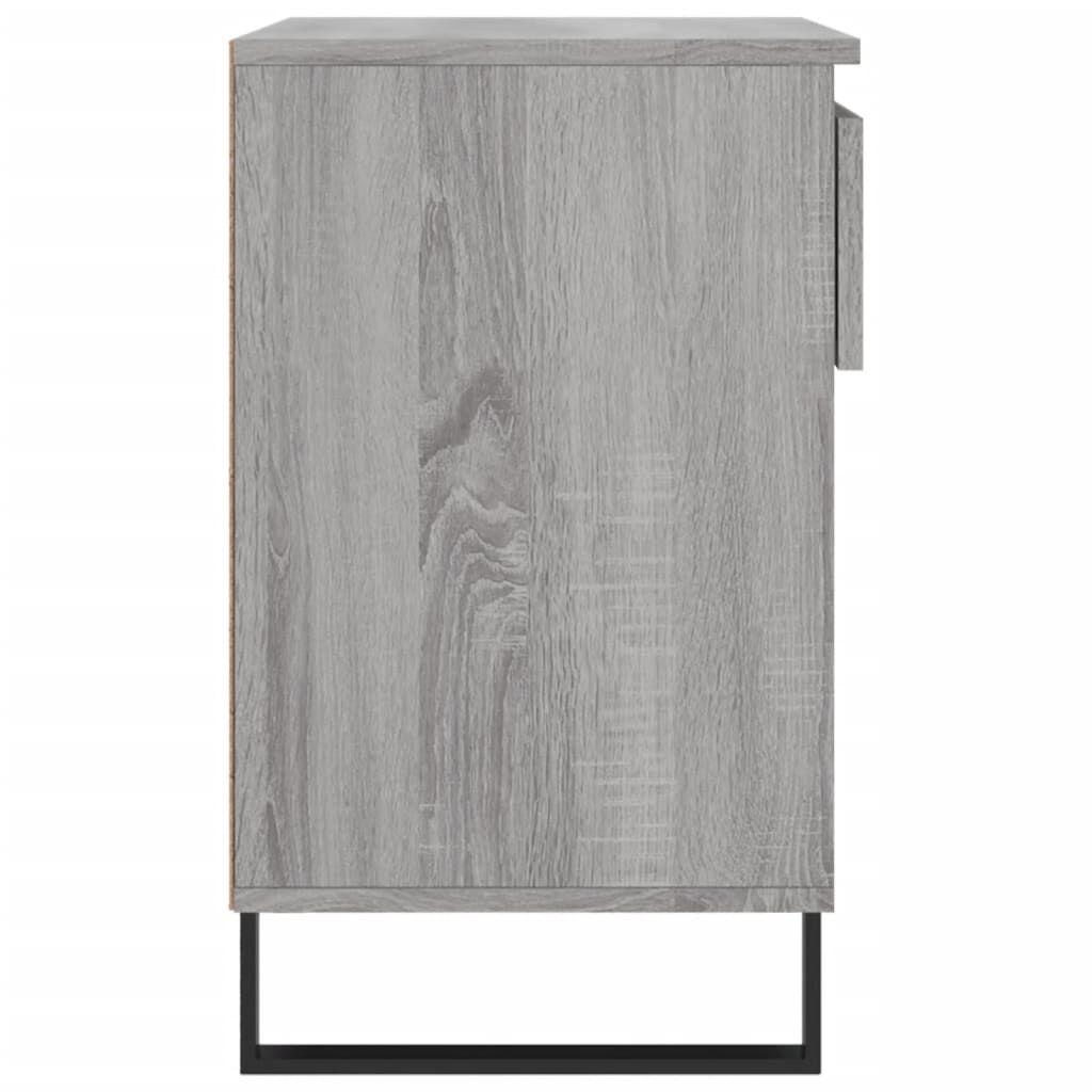 vidaXL Παπουτσοθήκη Γκρι Sonoma 70x36x60 εκ. από Επεξεργασμένο Ξύλο