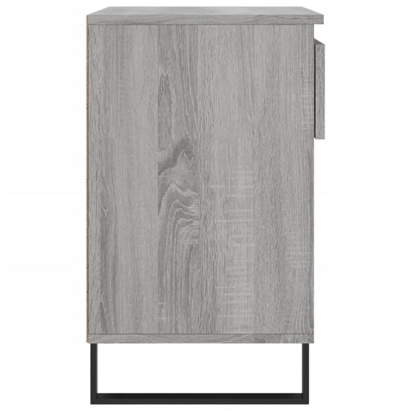 vidaXL Παπουτσοθήκη Γκρι Sonoma 70x36x60 εκ. από Επεξεργασμένο Ξύλο