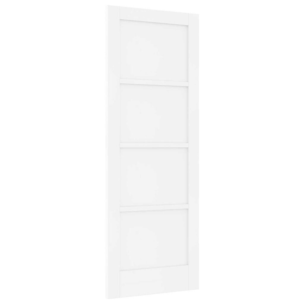 vidaXL Εσωτερική Πόρτα "ORKDAL" Λευκή 73.5x198.5x4 cm Στερεού Ξύλου Πεύκου