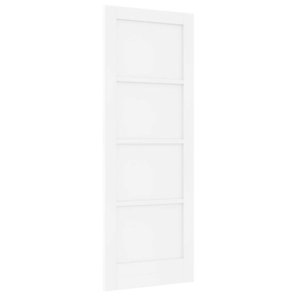 vidaXL Εσωτερική Πόρτα "ORKDAL" Λευκή 73.5x198.5x4 cm Στερεού Ξύλου Πεύκου