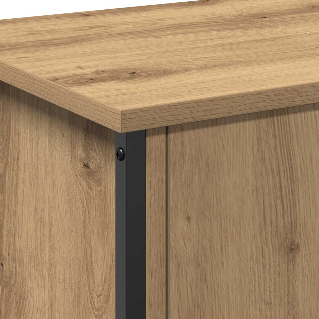 vidaXL Τηλεόραση Στάντ - Artisan Oak Artisan oak Επεξεργασμένο ξύλο