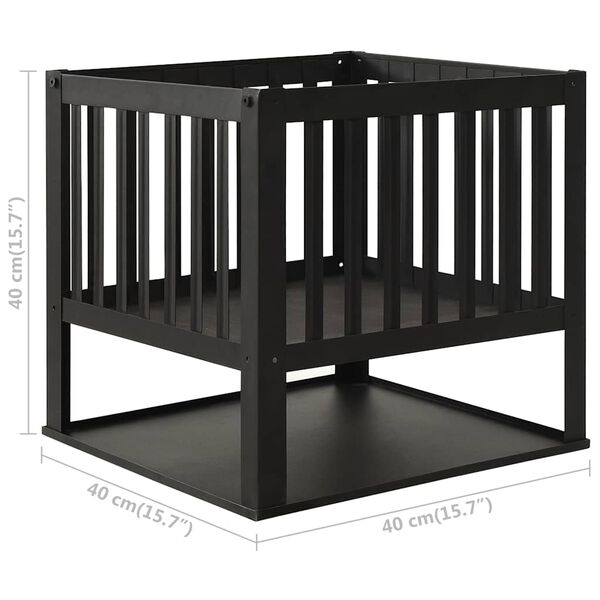 vidaXL Τζάκι Εξωτερικού Χώρου 40 x 40 x 40 εκ. Ατσάλινο