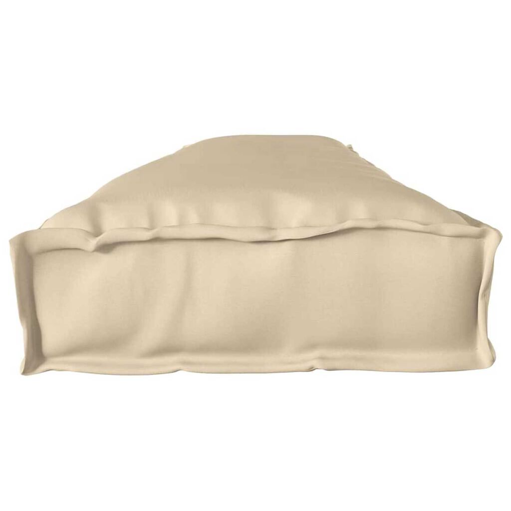 vidaXL Σετ Μαξιλαριών Πάγου 2 pcs Μπεζ 200 x 40 x 8 εκ. Ύφασμα Oxford