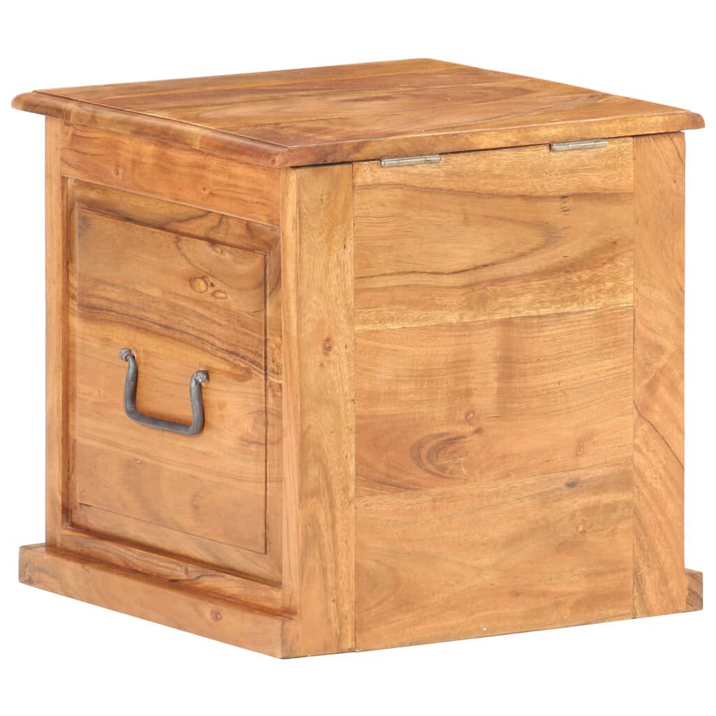 vidaXL Μπαούλο 40 x 40 x 40 εκ. από Μασίφ Ξύλο Ακακίας