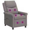 vidaXL &Alpha;&nu;&alpha;&kappa;&lambda;&iota;&nu;ό&mu;&epsilon;&nu;&eta; &Pi;&omicron;&lambda;&upsilon;&theta;&rho;ό&nu;&alpha; &Mu;&alpha;&sigma;ά&zeta; Taupe 69 x 93 x 102 cm Ύ&phi;&alpha;&sigma;&mu;&alpha;