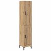 vidaXL Highboard Artisan Oak 34,5 x 34 x 180 &epsilon;&kappa;. &Epsilon;&pi;&epsilon;&xi;&epsilon;&rho;&gamma;&alpha;&sigma;&mu;έ&nu;&omicron; &Xi;ύ&lambda;&omicron;