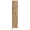 vidaXL Highboard &mu;&epsilon; &sigma;&upsilon;&rho;&tau;ά&rho;&iota; 2 pcs Artisan Oak &Epsilon;&pi;&epsilon;&xi;&epsilon;&rho;&gamma;&alpha;&sigma;&mu;έ&nu;&omicron; &xi;ύ&lambda;&omicron;