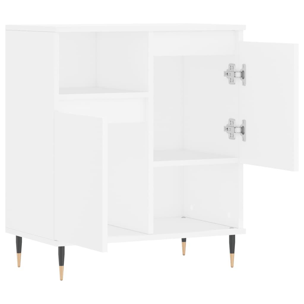 vidaXL Συρταριέρα Λευκή 60 x 35 x 70 εκ. από Επεξεργασμένο Ξύλο