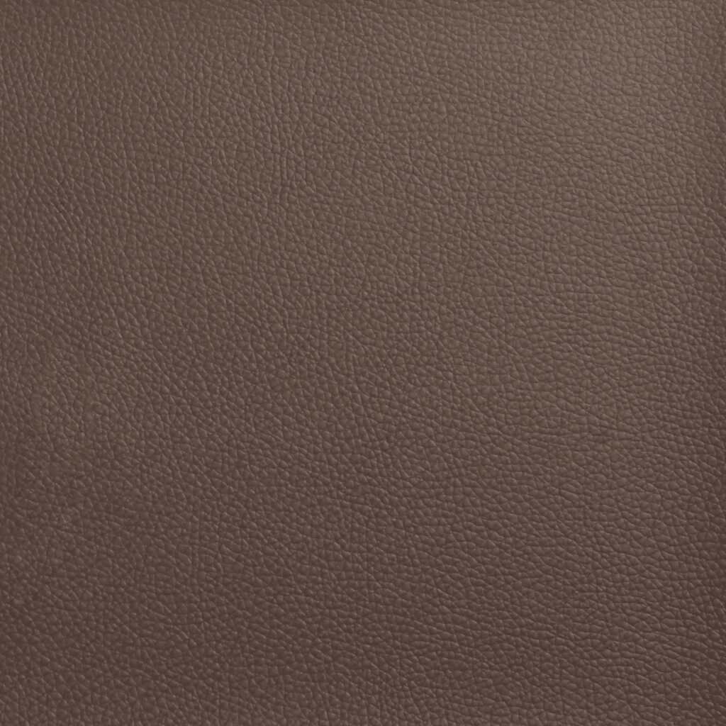 vidaXL Οθωμανικό κρεβάτι με στρώμα καφέ 100x200cm Faux Leather