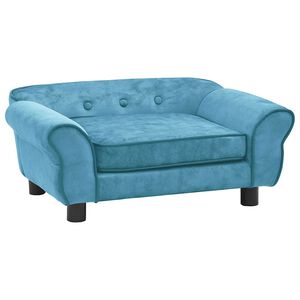 vidaXL &Kappa;&alpha;&nu;&alpha;&pi;έ&sigmaf; - &Kappa;&rho;&epsilon;&beta;ά&tau;&iota; &Sigma;&kappa;ύ&lambda;&omicron;&upsilon; &Tau;&iota;&rho;&kappa;&omicron;&upsilon;ά&zeta; 72 x 45 x 30 &epsilon;&kappa;. &Beta;&epsilon;&lambda;&omicron;&upsilon;&tau;έ