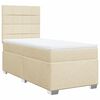 vidaXL &Kappa;&rho;&epsilon;&beta;ά&tau;&iota; Boxspring &mu;&epsilon; &Sigma;&tau;&rho;ώ&mu;&alpha; &Kappa;&rho;&epsilon;&mu; 100 x 200 &epsilon;&kappa;. &Upsilon;&phi;&alpha;&sigma;&mu;ά&tau;&iota;&nu;&omicron;