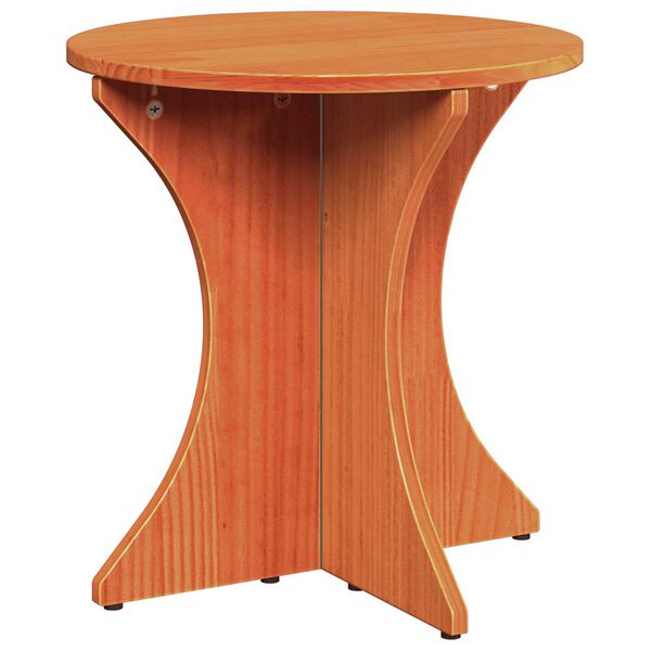 vidaXL Σετ Τραπεζιού Για Καφέ 3 pcs Καφέ κεριού 46 x 46 x 47 εκ.