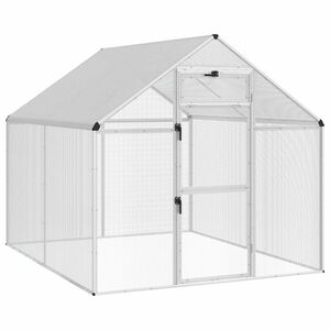 vidaXL &Kappa;&lambda;&omicron;&upsilon;&beta;ί &Pi;&omicron;&upsilon;&lambda;&iota;ώ&nu; &Alpha;&sigma;&eta;&mu;ί 181,5 x 221 x 173,5 &epsilon;&kappa;