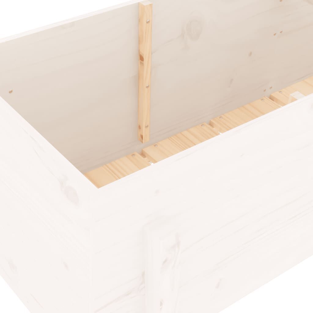 vidaXL Ζαρντινιέρα Υπερυψωμένη 160 x 50 x 57 εκ. από Μασίφ Ξύλο Πεύκου