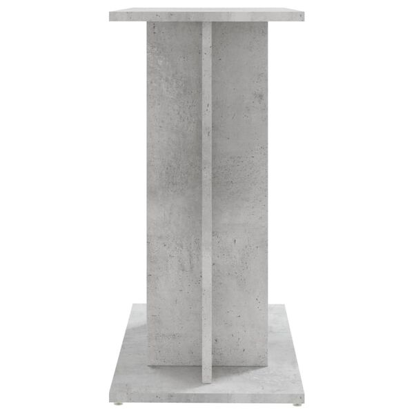vidaXL Βάση Ενυδρείου Γκρι Σκυροδ. 60x30x60 εκ. από Επεξεργασμένο Ξύλο