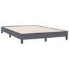 vidaXL Box Spring &Kappa;&rho;&epsilon;&beta;ά&tau;&iota; &mu;&epsilon; &sigma;&tau;&rho;ώ&mu;&alpha; &Sigma;&kappa;&omicron;ύ&rho;&omicron; &gamma;&kappa;&rho;&iota; 140x220 cm &Beta;&epsilon;&lambda;&omicron;ύ&delta;&iota;&nu;&omicron;