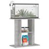 vidaXL Βάση Ενυδρείου Γκρι από Σκυρόδεμα 60x30x60 εκ. από Τεχνητό Ξύλο