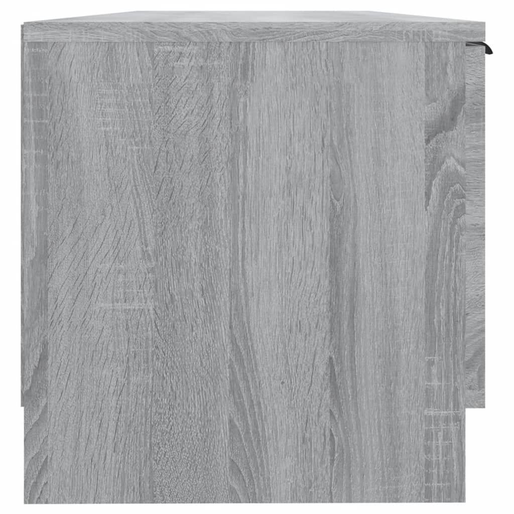 vidaXL Έπιπλο Τηλεόρασης Γκρι Sonoma 102x35x36,5εκ. Επεξεργασμένο Ξύλο