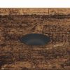 vidaXL Κομοδίνο με ράφι Παλαιό ξύλο 50 x 50 x 60 cm Επεξεργασμένο ξύλο