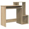 vidaXL Γραφείο Sonoma Δρυς 106 x 40 x 88.5 εκ Επεξεργασμένο ξύλο