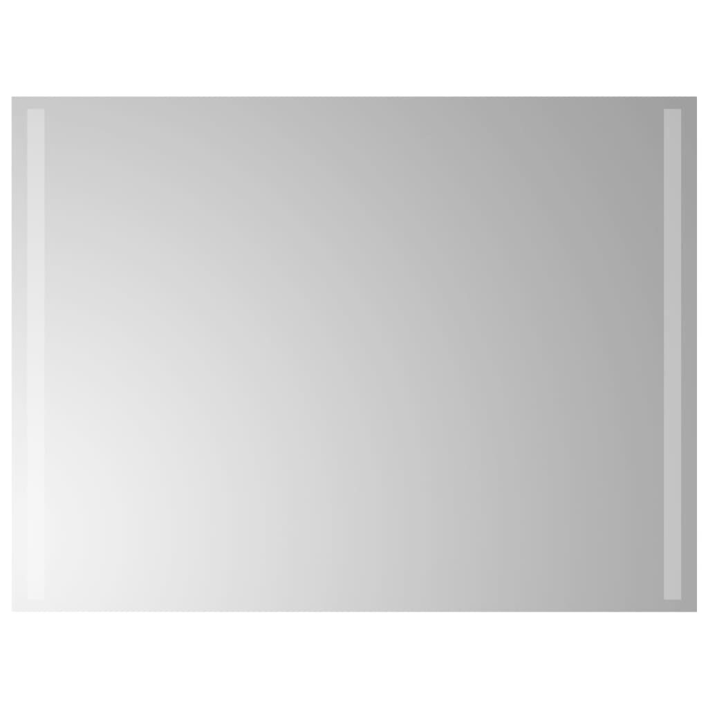vidaXL Καθρέφτης Μπάνιου με LED 60x80 εκ.