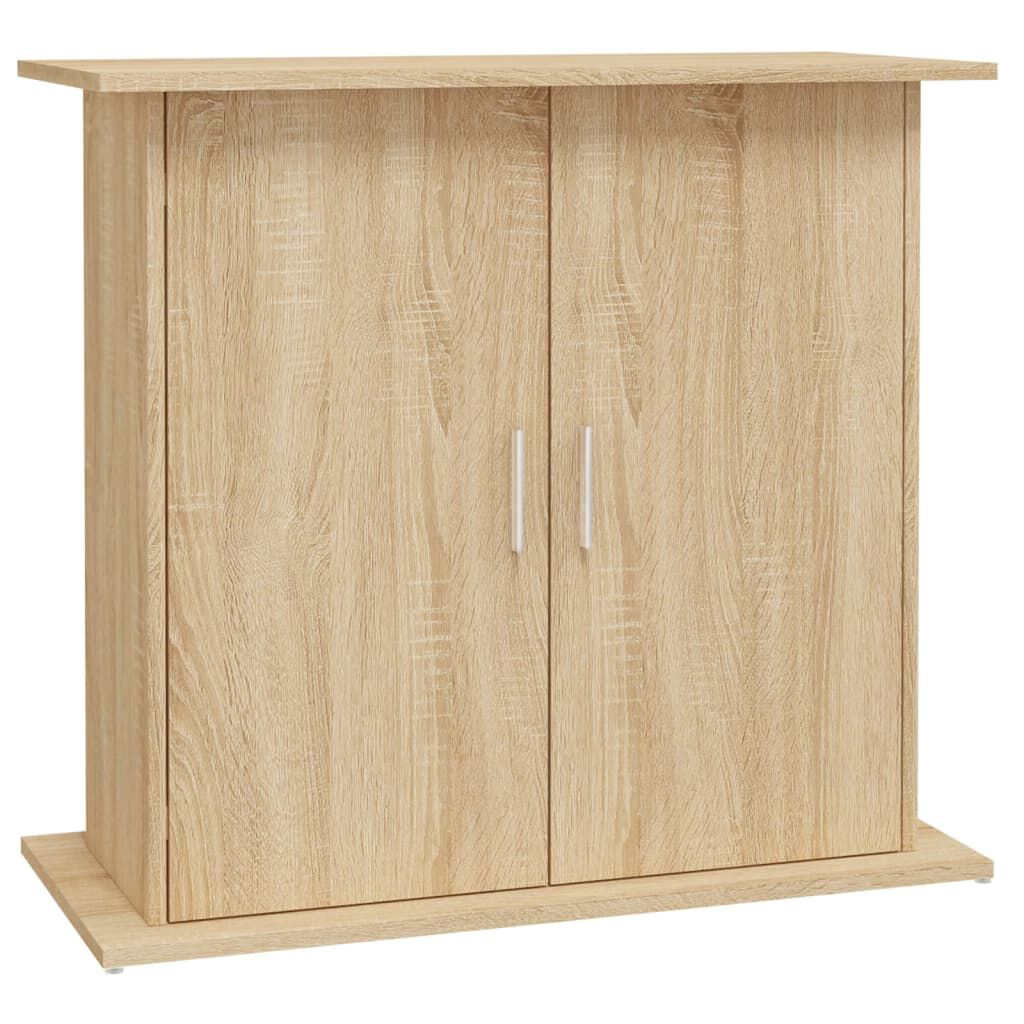 vidaXL Βάση Ενυδρείου Sonoma Δρυς 81x36x73 εκ. από Επεξεργασμένο Ξύλο