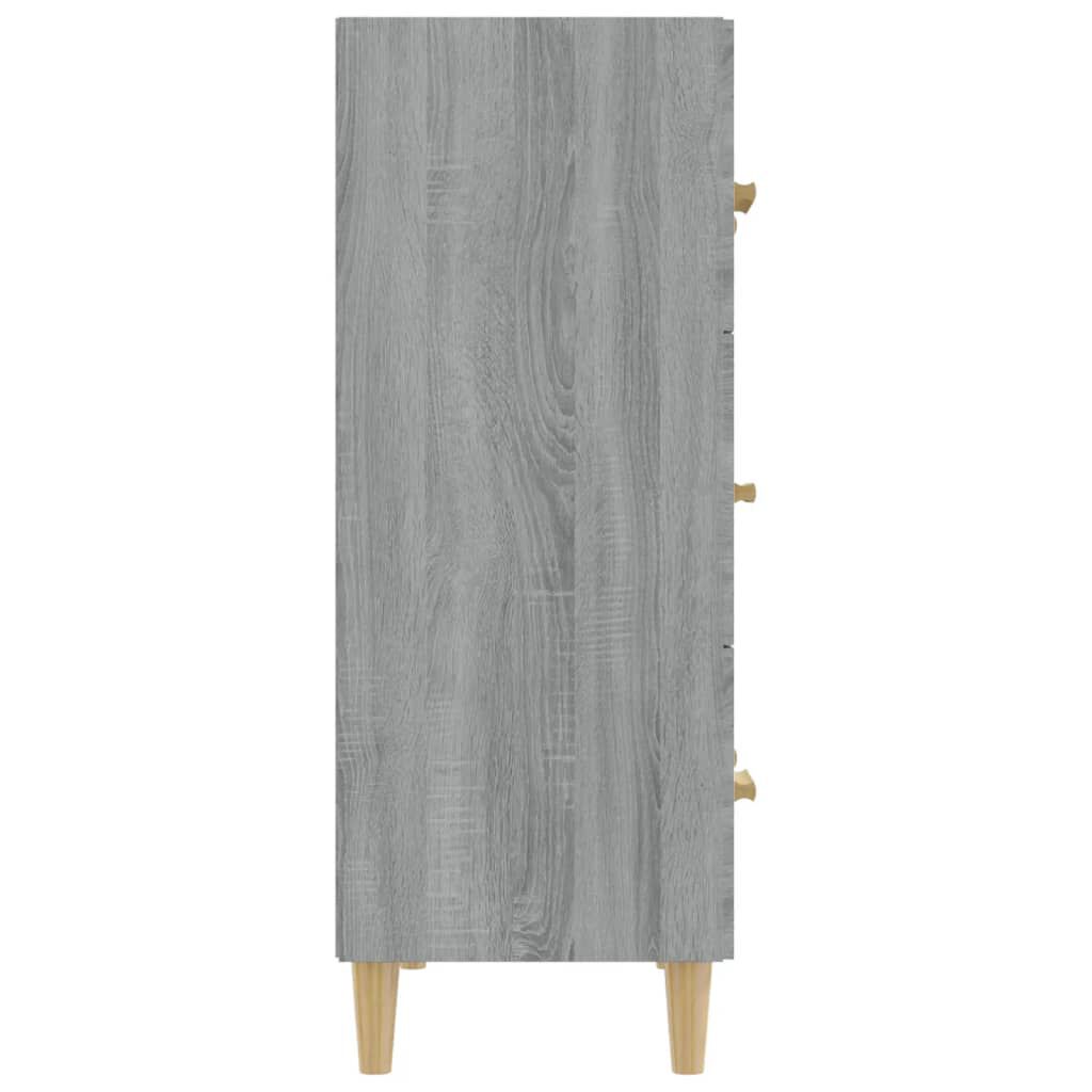 vidaXL Ντουλάπι Γκρι Sonoma 70 x 34 x 90 εκ. από Επεξεργασμένο Ξύλο