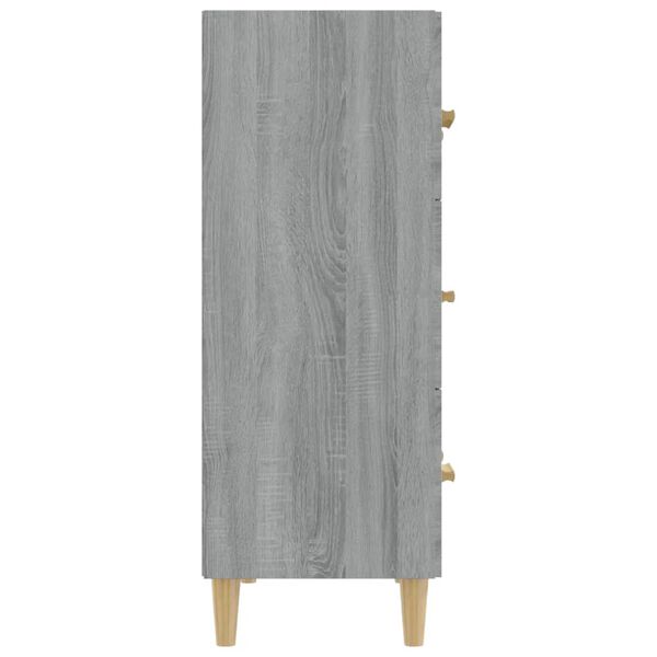 vidaXL Ντουλάπι Γκρι Sonoma 70 x 34 x 90 εκ. από Επεξεργασμένο Ξύλο