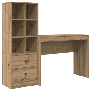 vidaXL &Gamma;&rho;&alpha;&phi;&epsilon;ί&omicron; Artisan Oak 145,5 x 40 x 127 &epsilon;&kappa; 2 &tau;&mu;&chi;.