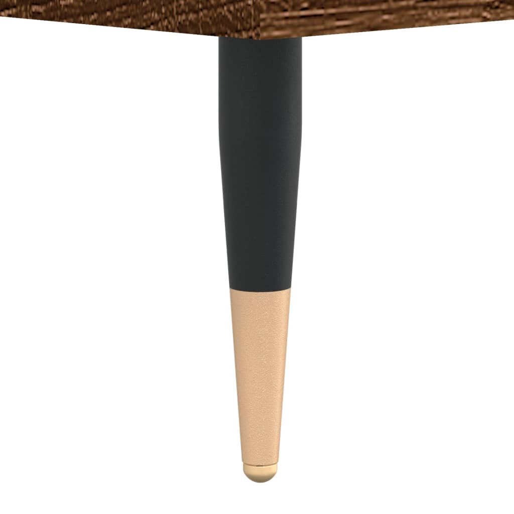 vidaXL Ντουλάπι Καφέ Δρυς 34,5 x 34 x 90 εκ. Επεξεργασμένο Ξύλο