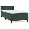 vidaXL &Kappa;&rho;&epsilon;&beta;ά&tau;&iota; Boxspring &mu;&epsilon; &Sigma;&tau;&rho;ώ&mu;&alpha; &Sigma;&kappa;&omicron;ύ&rho;&omicron; &Pi;&rho;ά&sigma;&iota;&nu;&omicron; 100x200&epsilon;&kappa;. &Beta;&epsilon;&lambda;&omicron;ύ&delta;&iota;&nu;&omicron;