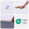vidaXL Στρώμα Αφρού Medium Soft 90x190 εκ. Μονό