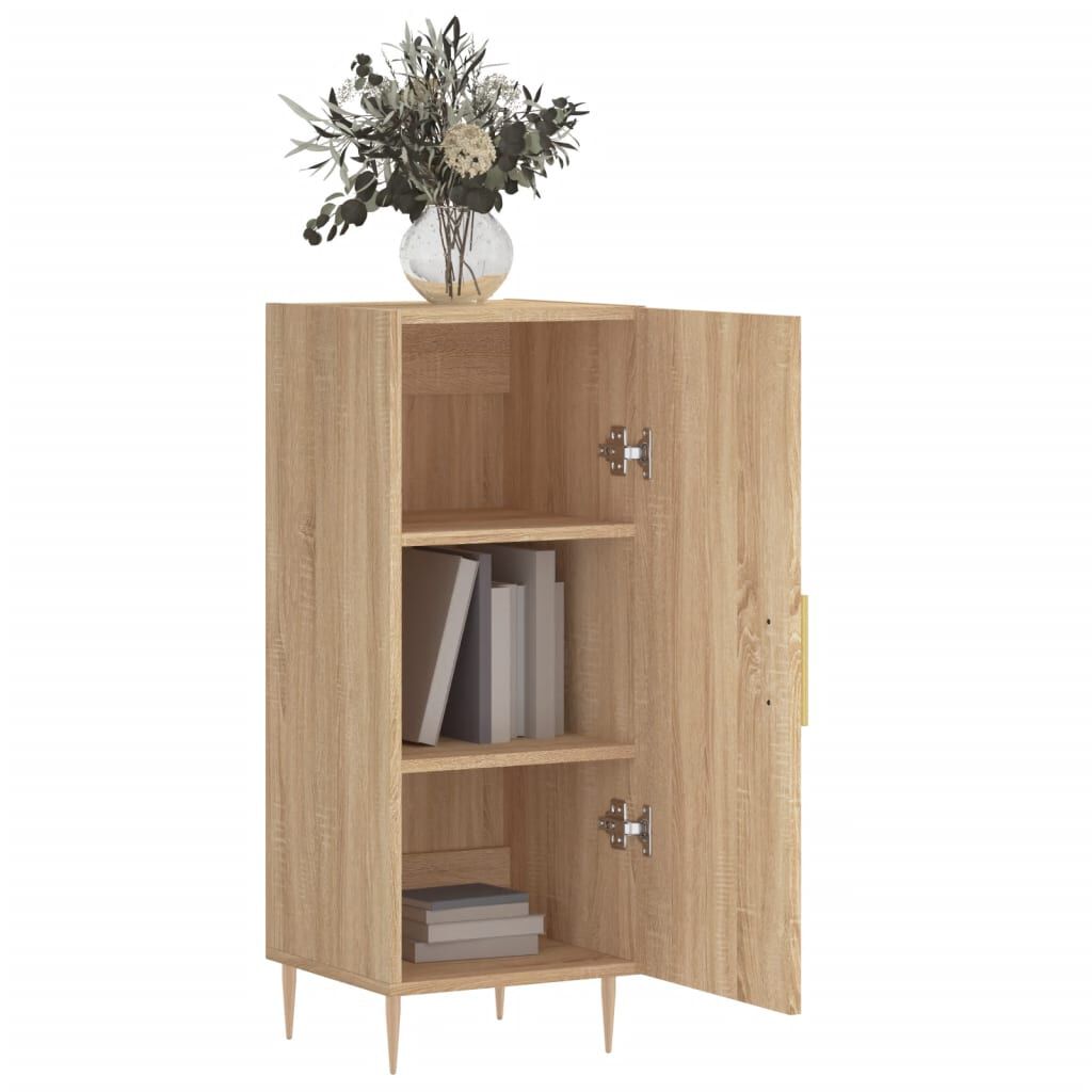vidaXL Ντουλάπι Sonoma Δρυς 34,5x34x90 εκ. από Επεξεργασμένο Ξύλο