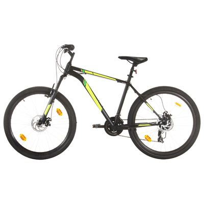 vidaXL Ποδήλατο Mountain 27,5'' Μαύρο με 21 Ταχύτητες 50 εκ.