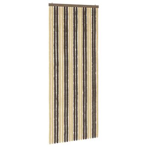 vidaXL &Kappa;&omicron;&upsilon;&rho;&tau;ί&nu;&alpha; &epsilon;&nu;&tau;ό&mu;&omega;&nu; Chenille &Sigma;&kappa;&omicron;ύ&rho;&omicron; &kappa;&alpha;&phi;έ &kappa;&alpha;&iota; &mu;&pi;&epsilon;&zeta; 90 x 220 cm