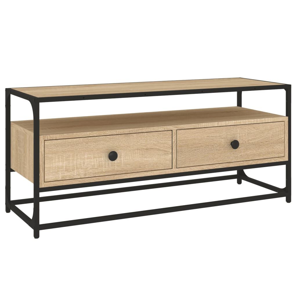 vidaXL Έπιπλο Τηλεόρασης Sonoma Δρυς 100x35x45 εκ. Επεξ. Ξύλο