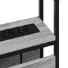 vidaXL Κεφαλάρι Αποθήκης με ράφι Γκρι sonoma 75 cm Επεξεργασμένο ξύλο