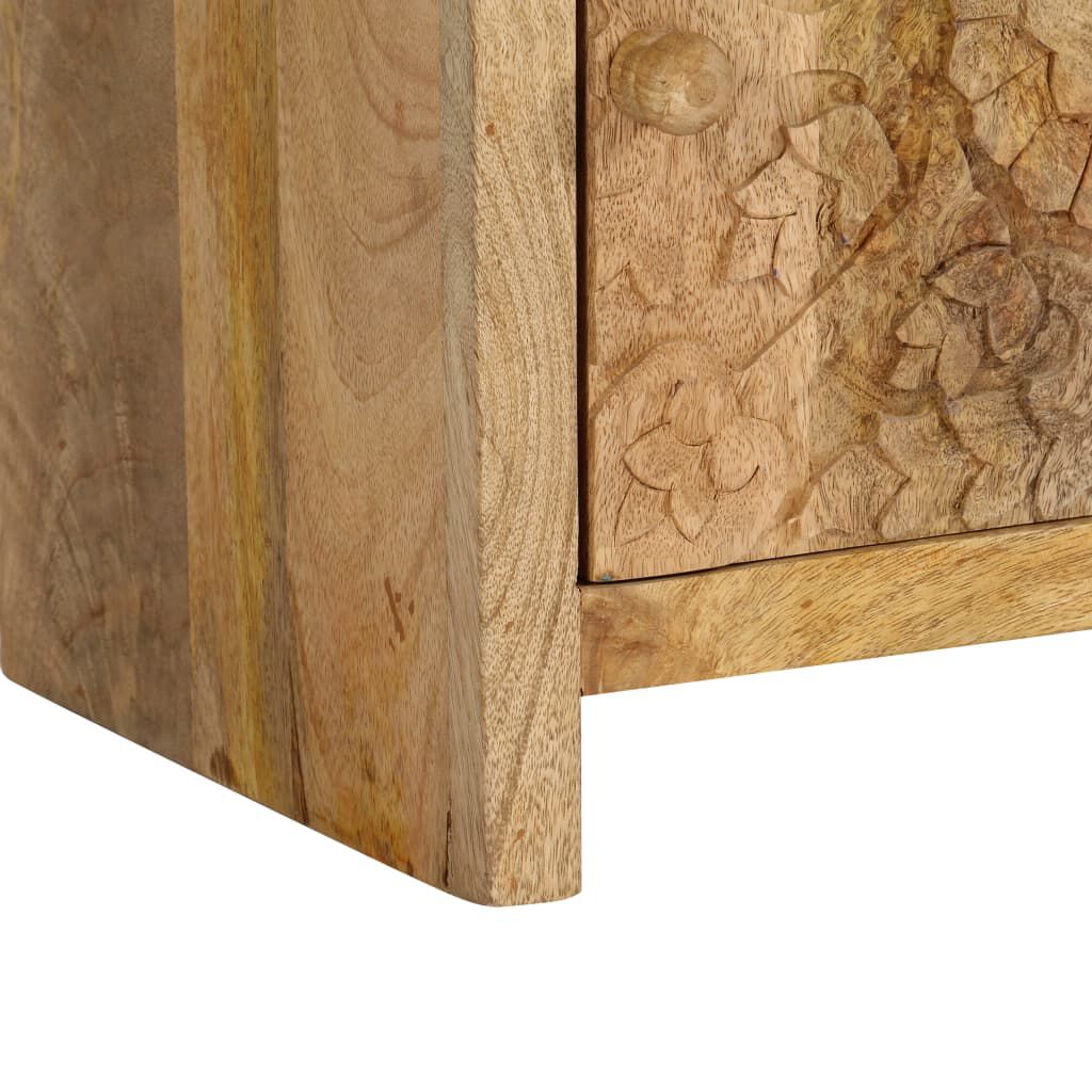vidaXL Κομοδίνο 40 x 30 x 50 εκ. από Μασίφ Ξύλο Μάνγκο