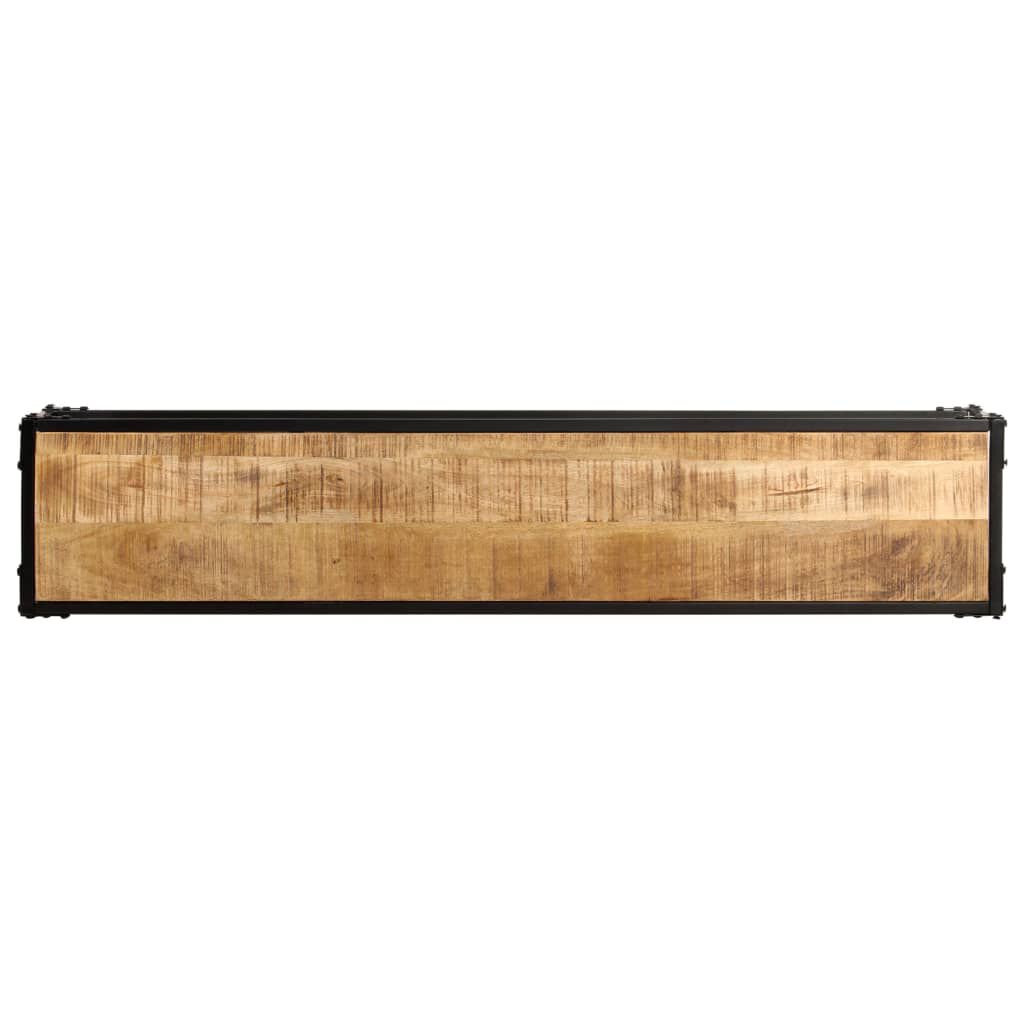 vidaXL Έπιπλο Τηλεόρασης 150 x 30 x 40 εκ. από Μασίφ Ξύλο Μάνγκο