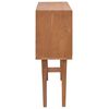 vidaXL Τραπέζι Κονσόλα 110x30x79 εκ. από Μασίφ Ξύλο Teak