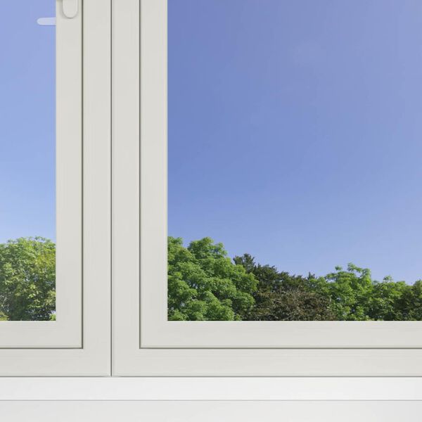 vidaXL Ηλιακές Μεμβράνες 3 τεμ. Αντιστατικές Εφέ Ανάκλασης Ασημί PVC