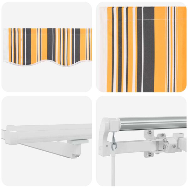 vidaXL Σκηνίτσα Αναδιπλούμενη with Πολύχρωμο 300 x 250 εκ. Ύφασμα