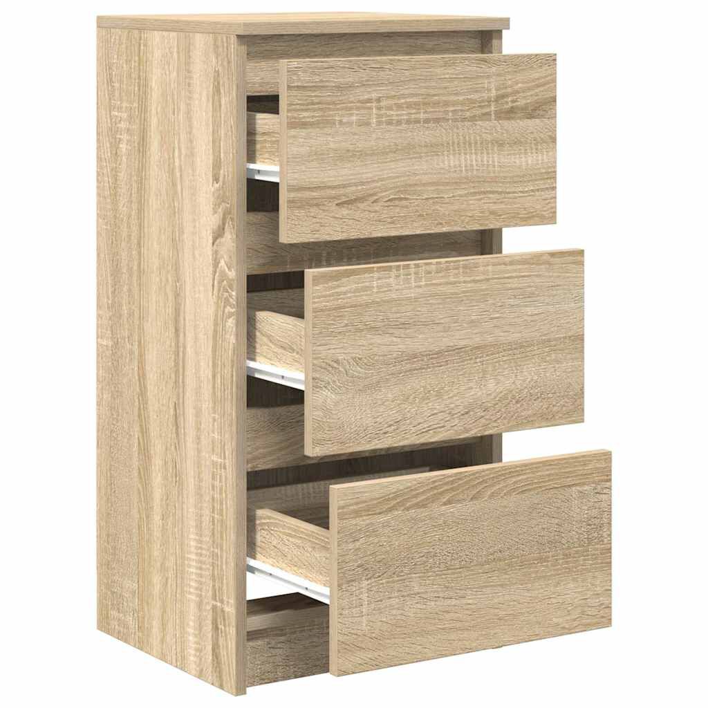 vidaXL Ραφιέρα Sonoma Δρυς 37,5x35x76 εκ. από Επεξεργ. Ξύλο