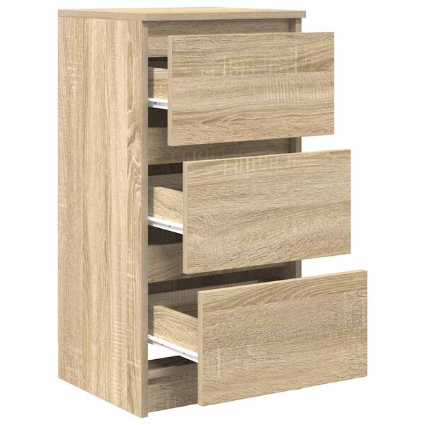 vidaXL Ραφιέρα Sonoma Δρυς 37,5x35x76 εκ. από Επεξεργ. Ξύλο