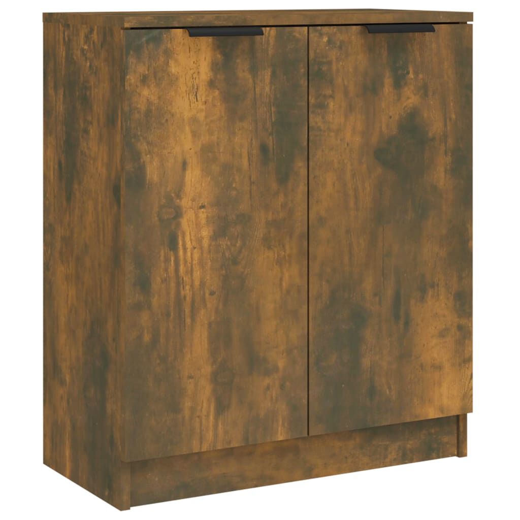 vidaXL Ντουλάπια 2 τεμ. Καπνιστή δρυς 60x30x70 εκ. Επεξεργασμένο Ξύλο