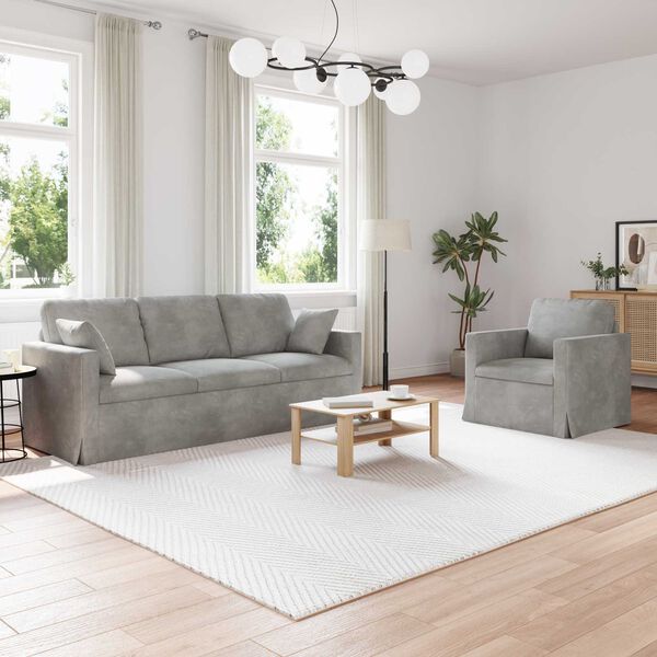 vidaXL &Kappa;&alpha;&nu;&alpha;&pi;έ&sigmaf; 2 pcs &Alpha;&nu;&omicron;&iota;&chi;&tau;ό &gamma;&kappa;&rho;&iota;